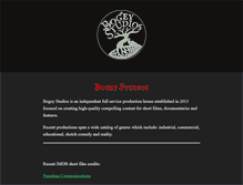 Tablet Screenshot of bogeystudios.com